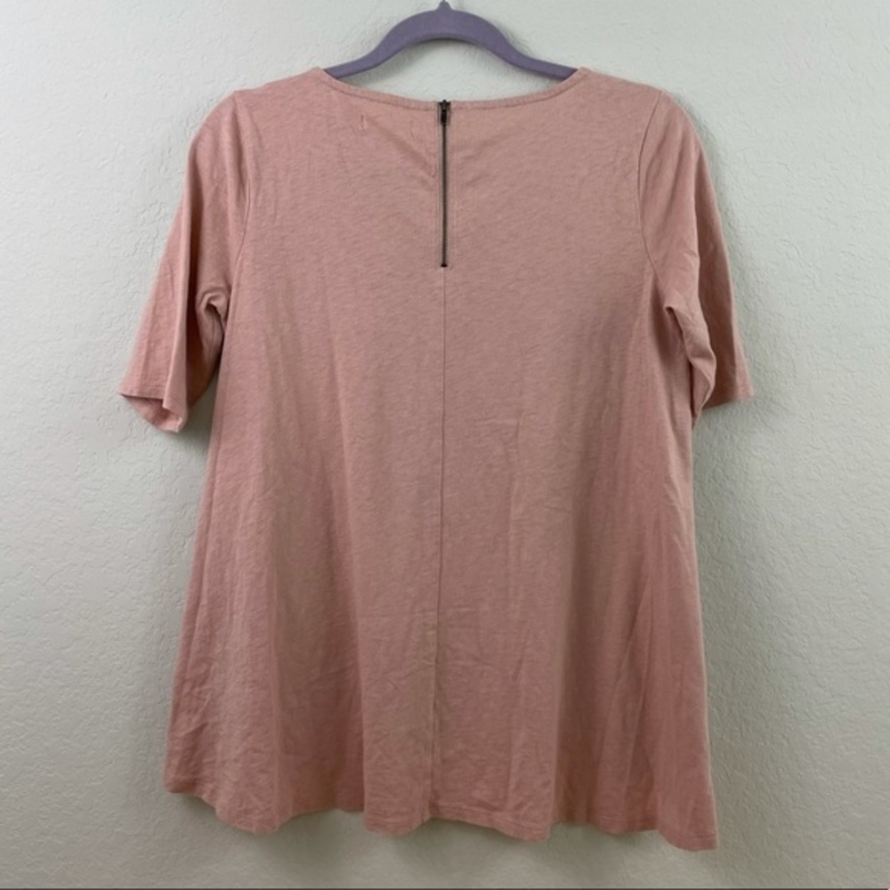 Madewell‎ Back-Zip Swing Tee- Sz S - Picture 2 of 5